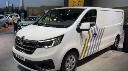 Представлен Renault Trafic Van E-Tech – он должен заменить фургоны с ДВС