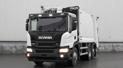 Стильные мусоровозы от Мercedes, Volvo и Scania