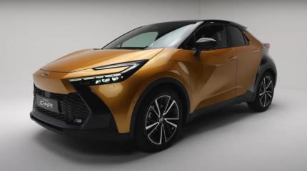 Обновленный Toyota C-HR впервые показан публике