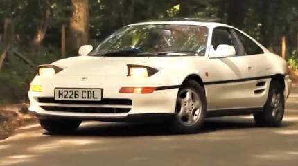 Необычный среднемоторный спорткар Toyota MR2