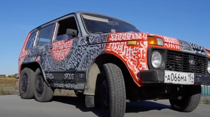 В Тольятти будут собирать трехосные внедорожники на базе LADA NIVA Legend