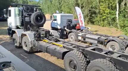 Многоосные шасси МЗКТ выходят на гражданский рынок – «Волат» для суровой эксплуатации