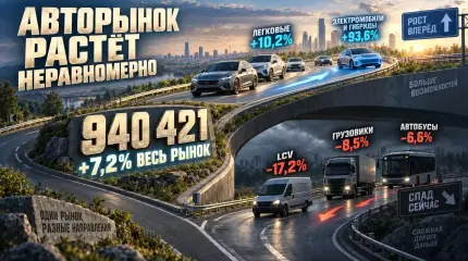 Один рынок, разные скорости: что скрывается за ростом продаж автомобилей