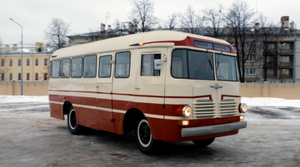 РАФ-251 – самый первый оригинальный автобус Рижской фабрики