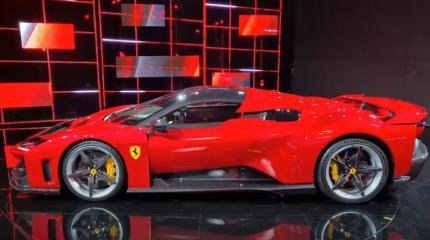 Представлена Ferrari F80 – это гибридный суперкар, который выпустят ограниченной серией