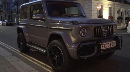 Suzuki Jimny — миниатюрная копия Mercedes-AMG G63