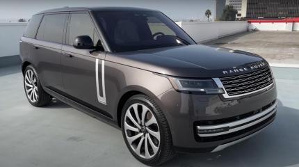 Новый Range Rover — роскошный внедорожник в минималистичном исполнении