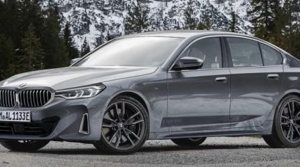 Замечен интерьер будущей BMW 5 серии 2024 года