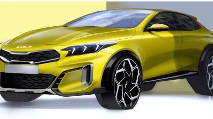 Kia представила официальные эскизы обновленного XCeed