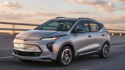 Chevy Bolt EUV 2023 года – улучшенная версия бестселлера