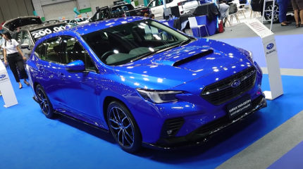 Продажи обновленных универсалов Subaru WRX уже стартовали