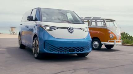 Реинкарнация «хиппимобиля»‎: электрический микроавтобус Volkswagen ID Buzz