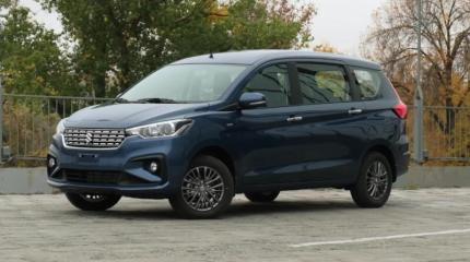 Семиместный минивэн всего за 2 миллиона. В Россию привезли Suzuki Ertiga