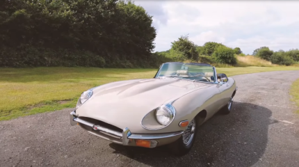 Время остановилось: вдохновляемся классикой Jaguar E-Type Series II Roadster