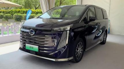 Гибридный минивэн с 1000 км хода в запасе GAC Trumpchi E9 уже в России