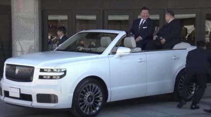 Представлен новый внедорожник Toyota Century Convertible — машина для сумоистов