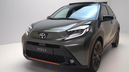 Toyota Aygo X 2022 теперь дебютирует как кроссовер