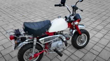 Honda Z50 Monkey – это не детская игрушка, а мокик для серьезных людей