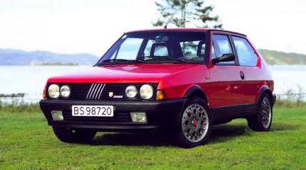 Небольшой семейный автомобиль Fiat Ritmo Abarth