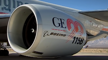 Этот двигатель считается самым мощным в истории авиации – General Electric GE90