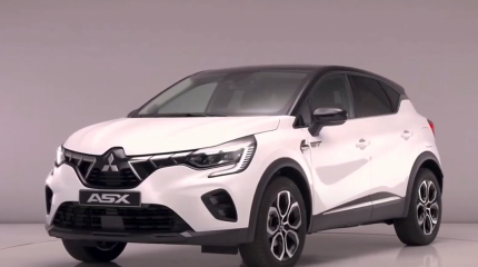 Новая модель ASX Mitsubishi стала копией Renault Captur