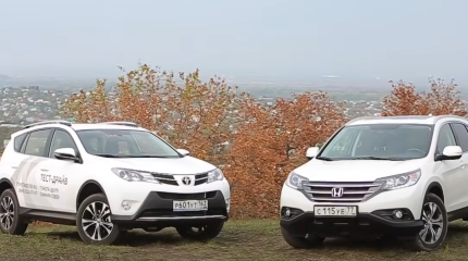 Honda CR-V или Toyota RAV4 с пробегом – какой кроссовер самый универсальный