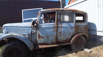 Заводим «отечественный» Mercedes 1933 года