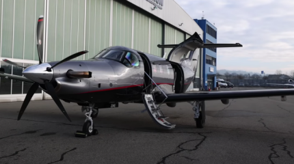 Pilatus PC-12 – самый массовый швейцарский легкомоторный самолет