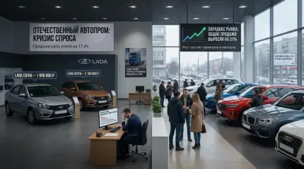 Падают «Лады», встают грузовики: чем грозит автопрому новый кризис