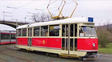 Tatra T1 – первый чехословацкий трамвай в СССР