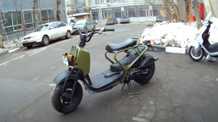 Honda Zoomer – скутер для «постъядерного апокалипсиса»