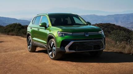 Volkswagen показал обновленный внедорожник Taos