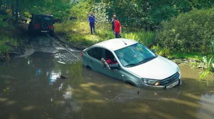 Off-road под Тамбовом с участием Гранты