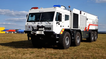 700-сильная пожарная машина Tatra Tigon