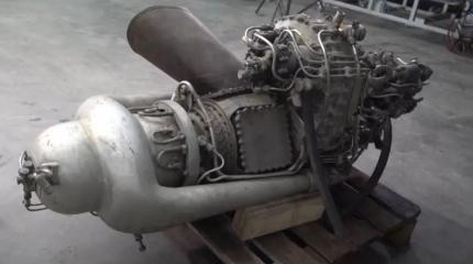 Этот вертолетный двигатель установят под капот автомобиля, но сначала пробный запуск Этот вертолетный двигатель установят под капот автомобиля, но сначала пробный запуск