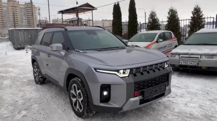 В Россию привезли самую новую модель SsangYong