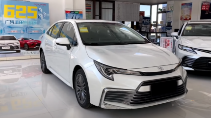 Российский дилер предлагает купить новую Toyota Levin – это Corolla для Китая