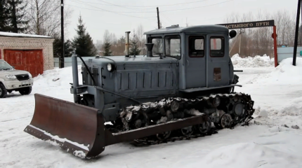 ДТ-54 – основной советский гусеничный трактор 50-х