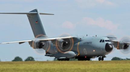 Airbus A400M проходит сертификацию на новом виде топлива