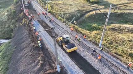 На Транссибе появился участок с инновационной технологией