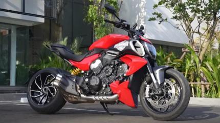 Ducati Diavel V4 – итальянский стрит, способный «порвать» японские спортбайки Ducati Diavel V4 – итальянский стрит, способный «порвать» японские спортбайки
