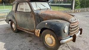 Санта Мариа, матэр Дэи! Да это же FIAT Topolino C Francis Lombardi Lunotto Panoramico Special 1949 года выпуска