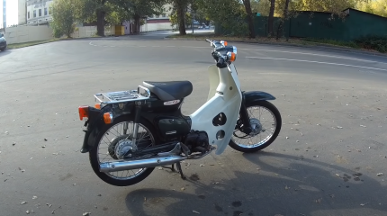 Honda Super Cub – этот легендарный японский мопед выпускается до сих пор