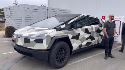 Илон Маск скромно анонсировал Tesla Cybertruck Performance