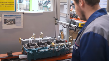 Дизельные двигатели ЯМЗ-530 – как их делают на заводе
