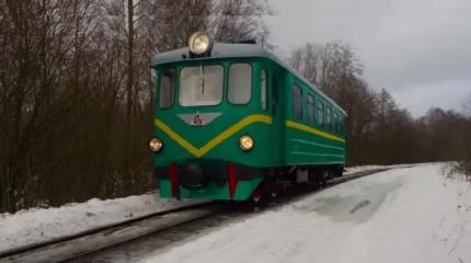 АМ1: советская автомотриса для узкоколейки из обычного вагона