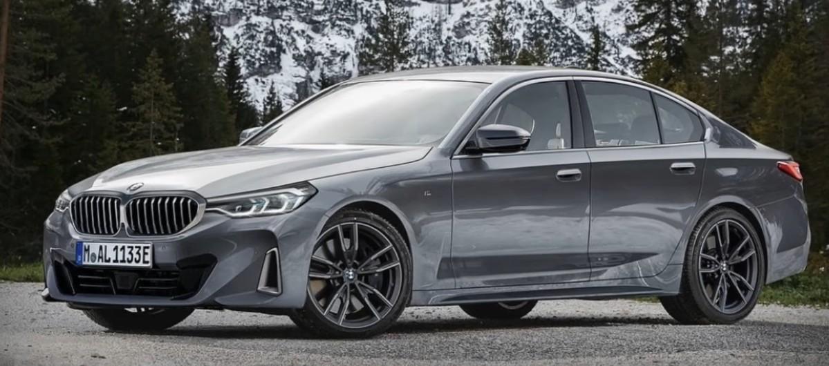 Замечен интерьер будущей BMW 5 серии 2024 года
