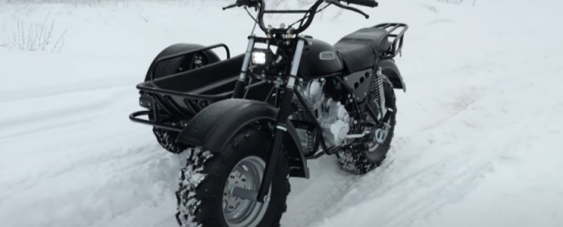 Российский мотоцикл с коляской, который выпускается серийно – Скаут-3