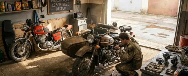 Иж, Урал, Днепр: как подготовить советский мотоцикл к сезону-2026 — пошаговый чек-лист