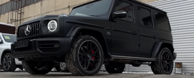 Mercedes-AMG G63 - the old German UAZ and does not think of leaving the stage